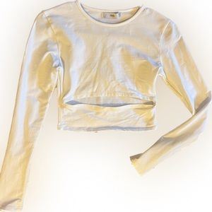 Women’s Adika Brand Size Small Underboob Cutout Top